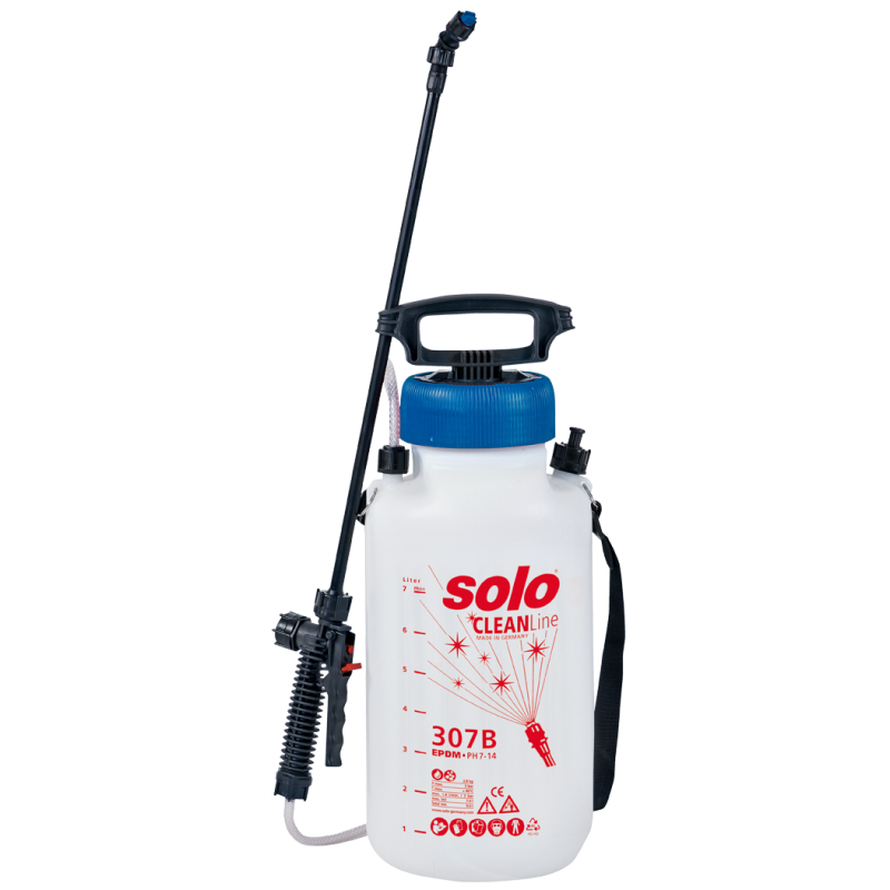 SOLO opryskiwacz do dezynfekcji CLEANLine 307-B, 7 ltr, 3 bar