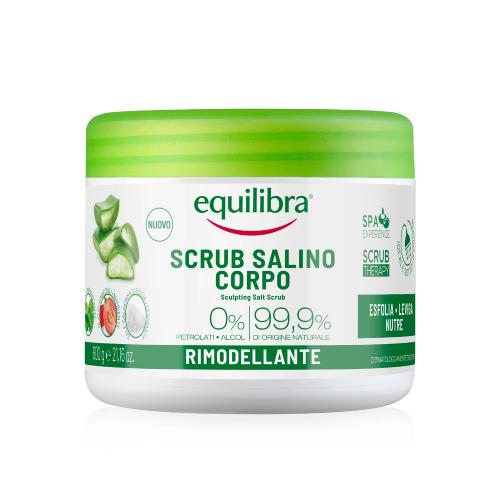 EQUILIBRA Modelujący peeling solny do ciała, 600g