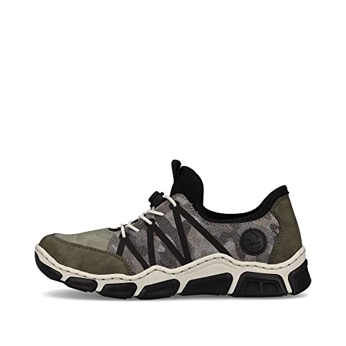 Rieker Damskie buty trekkingowe L0657, ZIELONY, 39 EU