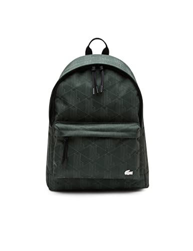 Lacoste Plecak męski Nh4038nz, jeden rozmiar, Monogram Sinople, Rozmiar Uniwersalny
