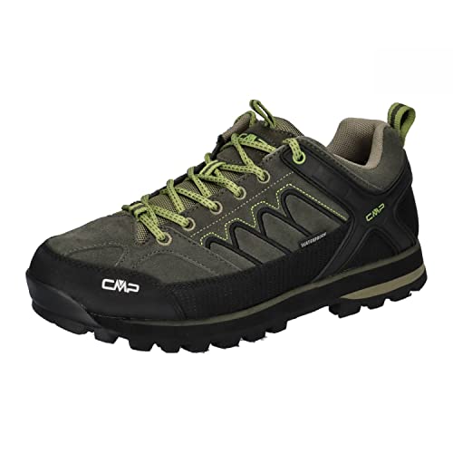 CMP Męskie buty trekkingowe Moon Low Wp Walking Shoe, wojskowe, 41 EU, Wojskowy styl, 41 EU