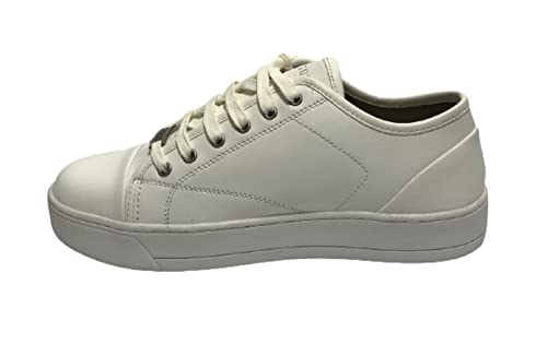 Guess buty męskie trampki Udine Carryover skóra biały US23GU05 FM5UDILEA12, Biały, 43 EU