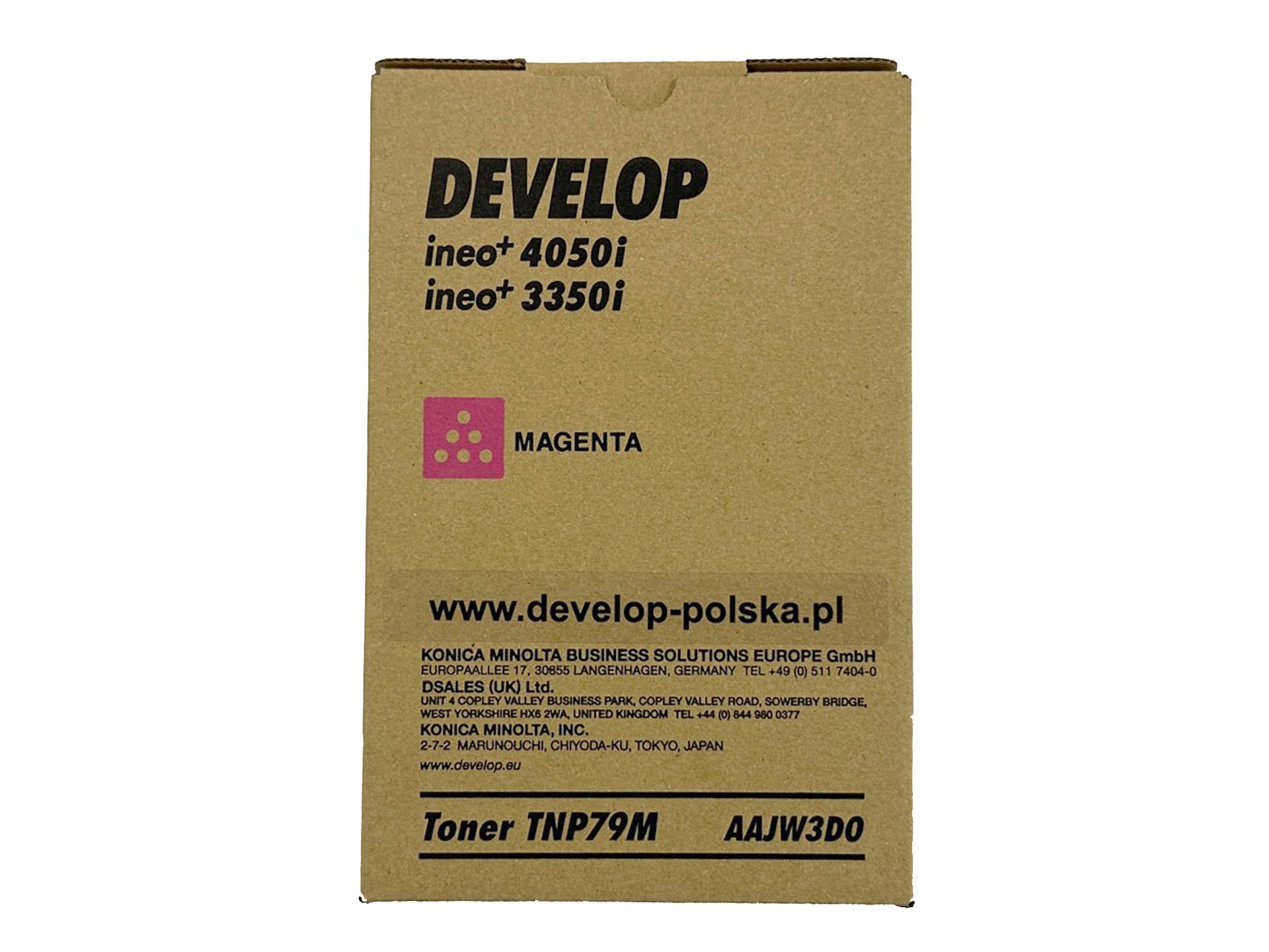 Develop Toner TNP79M ineo +3350i / +4050i