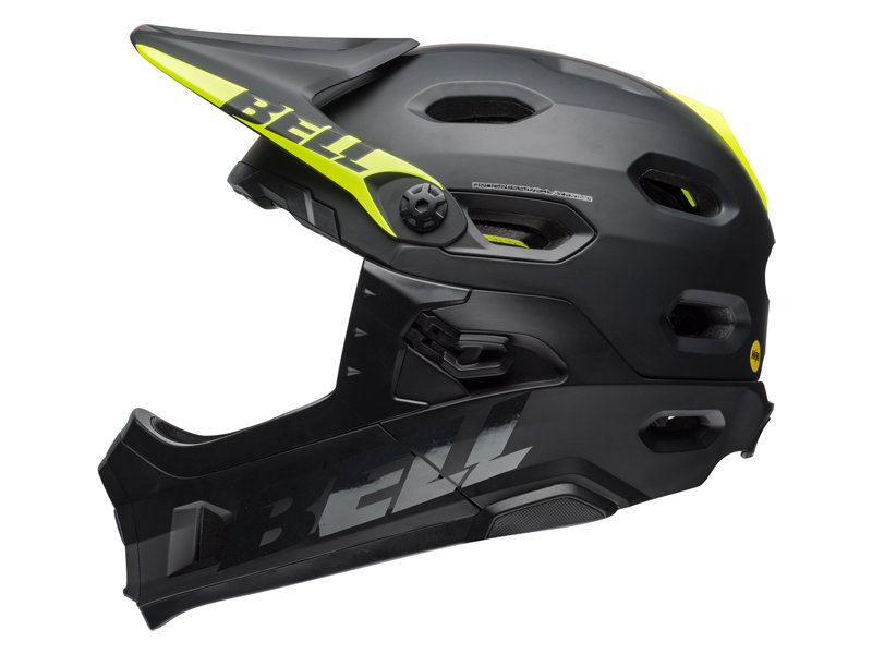 Bell, Kask full face, Super DH MIPS Spherical, czarny połysk, rozmiar M