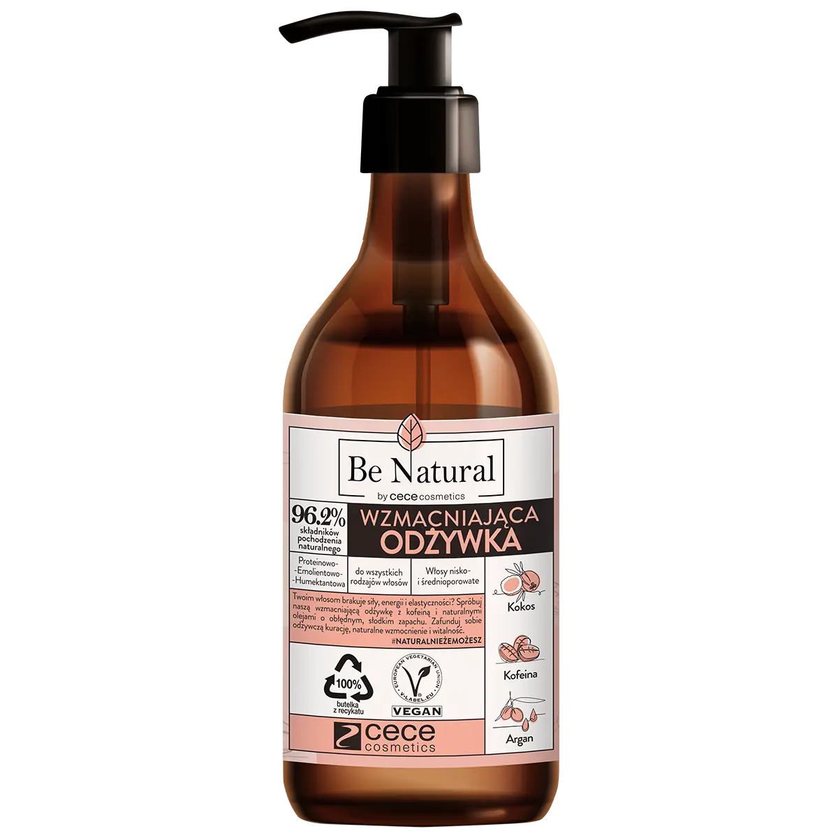 Cece of Sweden Be Natural Odżywka Wzmacniająca 270 ml VEGAN