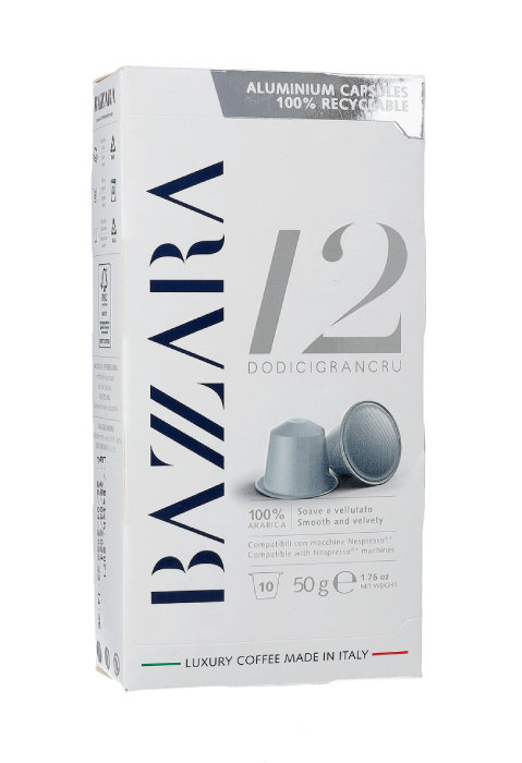 Kapsułki Bazzara Dodicigrancru do Nespresso 10 sztuk
