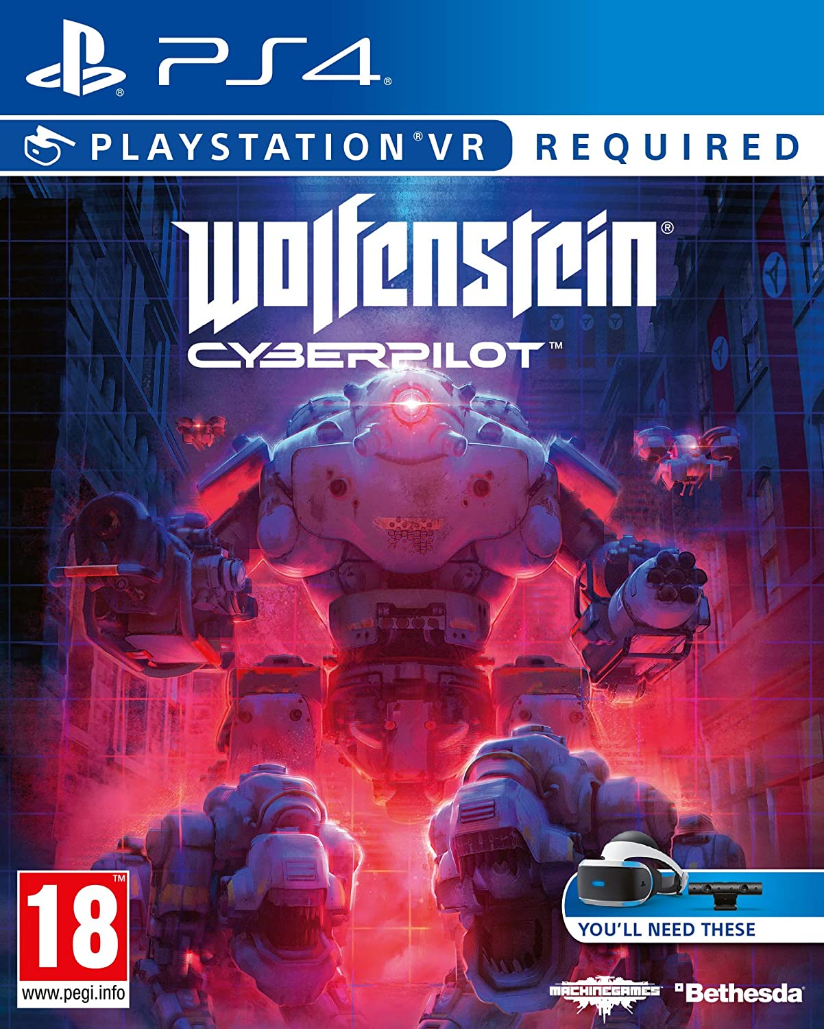 Wolfenstein Cyberpilot VR PL/ENG (PS4) // WYSYŁKA 24h // DOSTAWA TAKŻE W WEEKEND! // TEL. 48 660 20 30