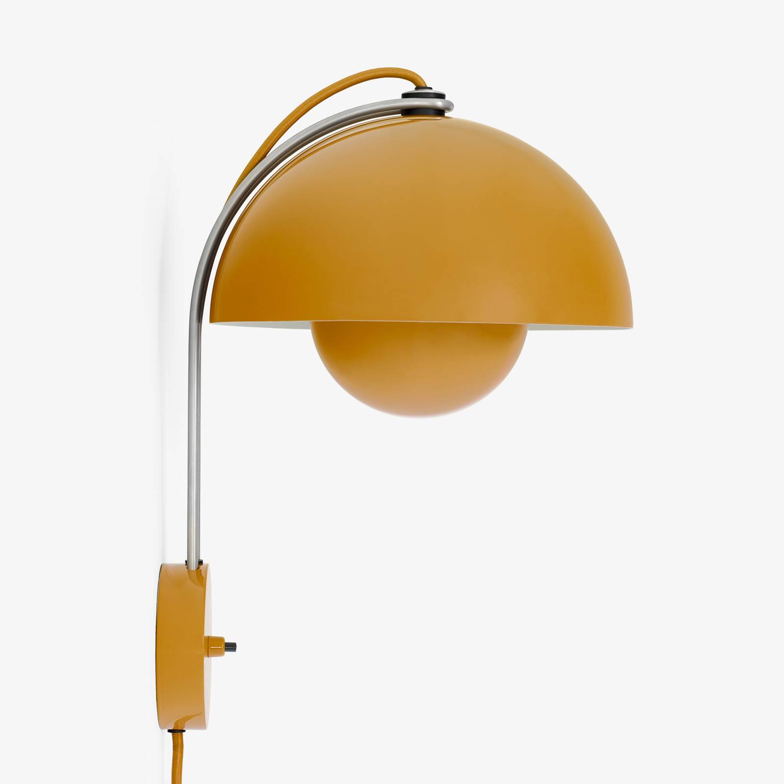 &Tradition Flowerpot VP8 kinkiet żółty musztardowy