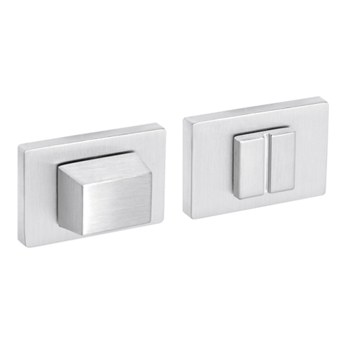 ROZETA PROSTOKĄTNA VDS WC R76F KOLOR CHROM SZCZOTKOWANY