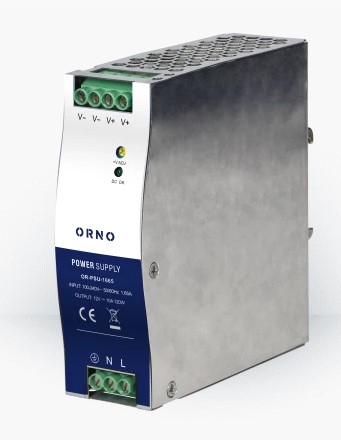 Zasilacz LED na szynę DIN 12V 120W 10A ORNO
