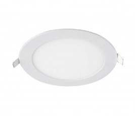 Oprawa downlight LED wpuszczana okrągła 18W b.neutralna 4000K (1400lm) Ø22,1cm biała EcoLight