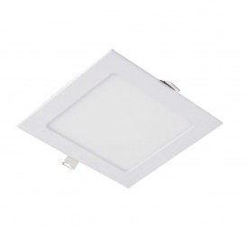 Oprawa downlight LED wpuszczana kwadrat 18W b.neutralna 4000K (1400lm) biała 21,6x16,7cm EcoLight