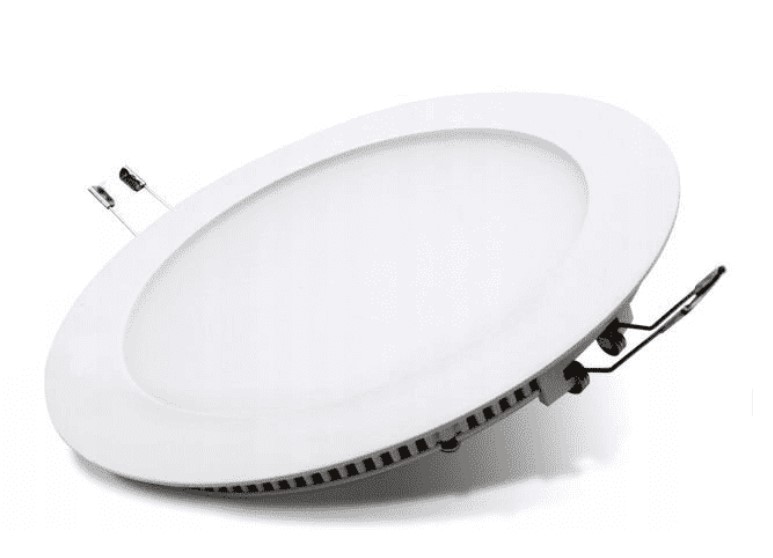 Oprawa downlight LED wpuszczana okrągła 19W b.neutralna 4000K (1520lm) ORIS PLUS biała Ø22,5 - Uwaga IP44 - GTV (20)