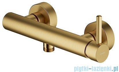 Omnires Y bateria prysznicowa bez zestawu prysznicowego złoto szczotkowane Y1240GLB