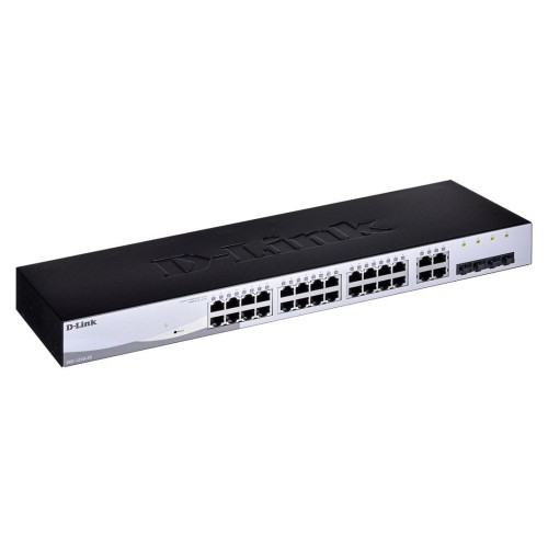 D-LINK 28-Port Layer2 Smart Managed Gigabit Switch dlink green 3.0 24x 10/100/1000Mbit/s TP RJ-45 Port4x TP Combo Port/SFP Slot