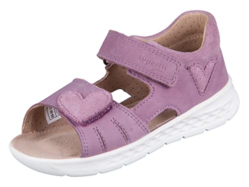 Superfit Sandały dla chłopców i dziewczynek, fioletowe 8500, 19 EU, Fioletowy 8500, 19 EU