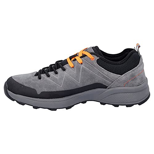 CMP Męskie buty trekkingowe Kaleepso Low Hiking Wp, kolor grafitowy, rozmiar 46 EU, Graffite Flame, 46 EU