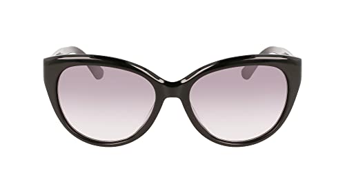 Calvin Klein Damskie okulary przeciwsłoneczne CK22520S, czarne, L
