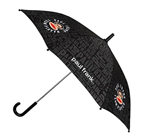 Parasol ręczny dla Safta Paul Frank Team Player, 480 mm, Negro, único