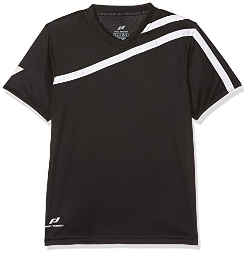 Pro Touch Kristopher T-shirt dziecięcy, uniseks czarny czarny Gr. 9 Jahre (Herstellergröße: 128cm)