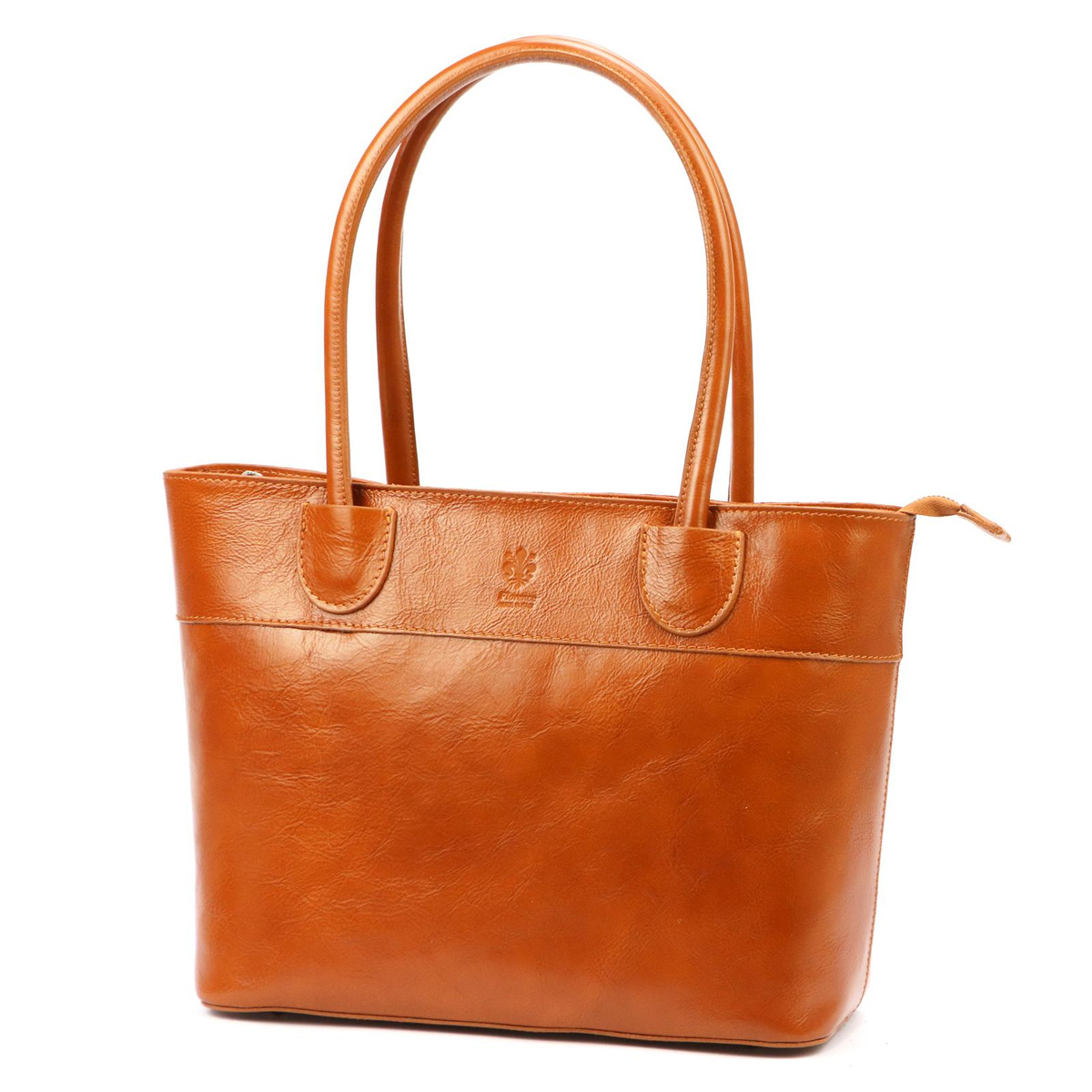 Skórzana duża elegancka damska shopperbag torebka na ramię Florence
