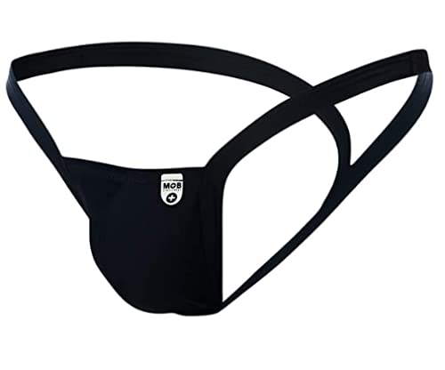 MOB Eroticwear String-81320 stringi czarne XL