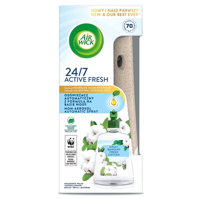 Air Wick Active Fresh Komplet Kwiat Bawełny 228 ml