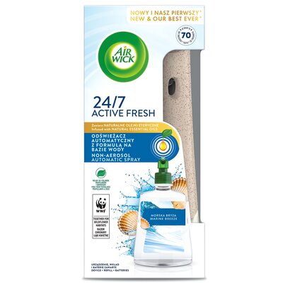 Air Wick Active Fresh Morska Bryza - komplet 228 ml