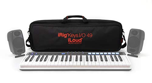 IK Multimedia Combi torba podróżna na iRig Keys I/O 49 i iLoud Micro Monitory