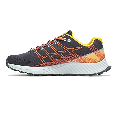 Merrell Męskie trampki Moab Flight, czarne/siarka, 11,5 UK, Czarna siarka, 46.5 EU