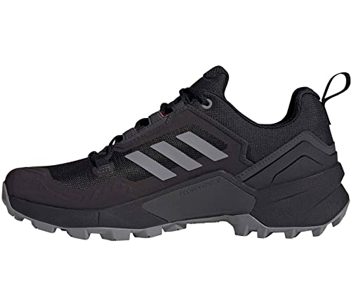 adidas Kapcie Terrex Swift R3 GTX, Wędrówki Mężczyzna, Cblack Grefou Solred, 40.50 EU