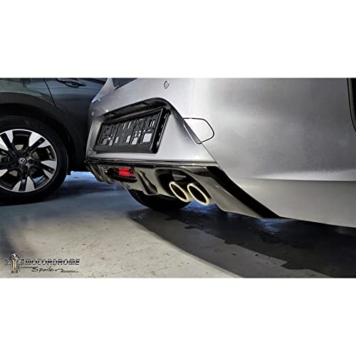 Spódnica na tylny zderzak (dyfuzor) kompatybilna z Opel Corsa F GS-Line 2019 - (ABS)
