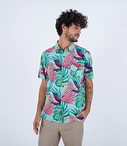 Hurley Koszula męska z krótkim rękawem - Rincon