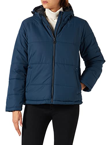 Dare 2b Luxuriate damska kurtka wyściełana wodoodporna i oddychająca tkanina z recyklingu, odpinany kaptur i 2 dolne kieszenie