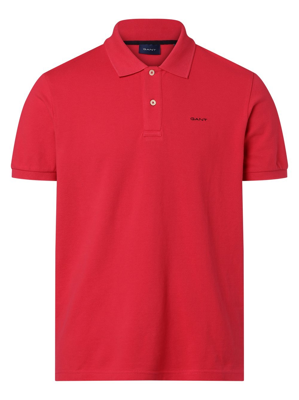 Gant - Męska koszulka polo, wyrazisty róż