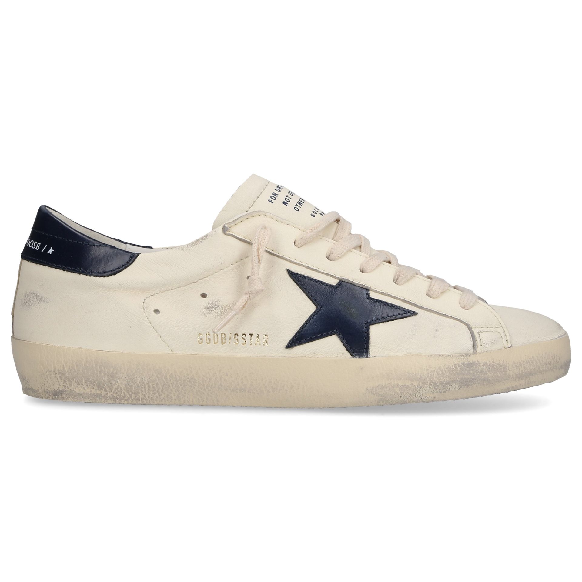Golden Goose Trampki niskie SUPER STAR bawełna