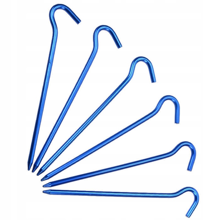 Szpilki Namiotowe Highlander Aluminiowe 18cm 6 szt.