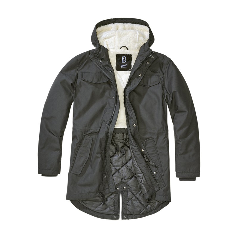 Brandit Kurtka Parka Marsh Lake Grafitowa