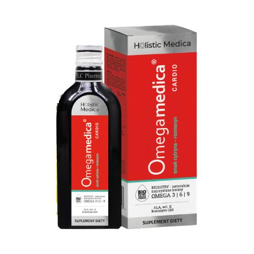 OMEGAMEDICA Cardio - wsparcie układu krążenia cytryna-rozmaryn, 250ml