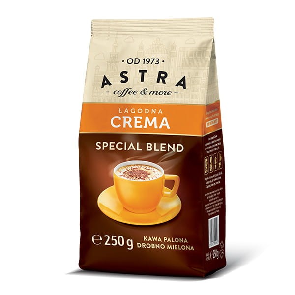 Astra Łagodna Crema 250g kawa mielona