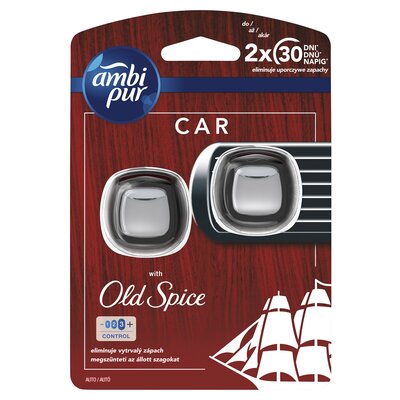 Ambi Pur Old Spice Odświeżacz samochodowy 2 szt