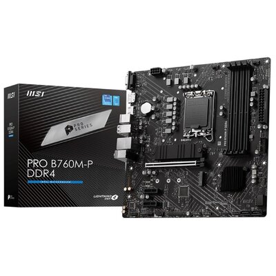 MSI PRO B760M-P DDR4 LGA1700 microATX