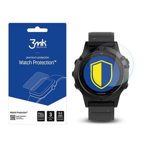 Фото - Ремінець для годинника 3MK Watch Protection v. FlexibleGlass Lite do Garmin Fenix 5 47 mm 