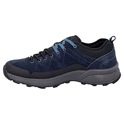 CMP Męskie buty trekkingowe Kaleepso Low Hiking Wp, czarno-niebieskie, 40 EU, black blue, 40 EU