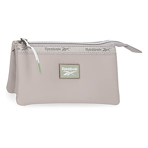 Reebok Tina Neceser Trzy przegrody, Kieszenie Trzy przegrody, Szary, Neceser Tres Compartimentos, neseser trójkomorowy