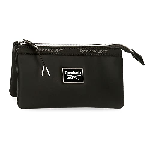 Reebok Tina Neceser Trzy przegrody, Kieszenie Trzy przegrody, czarny, Neceser Tres Compartimentos, neseser trójkomorowy