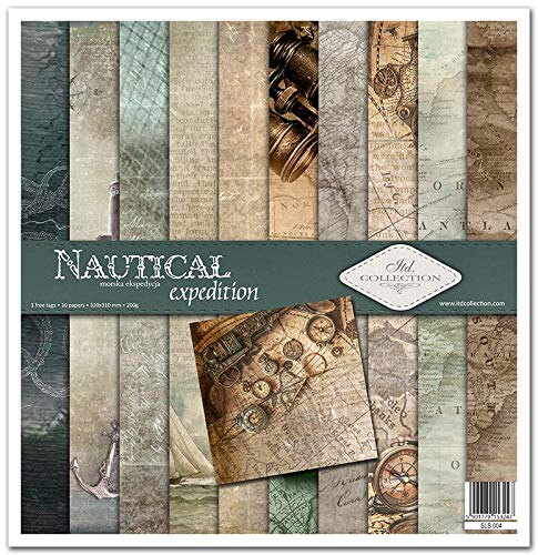 Zestaw do scrapbookingu SLS-004 ''Nautical expedition