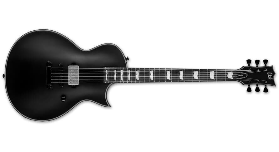 LTD EC-201 BLKS BLACK SATIN