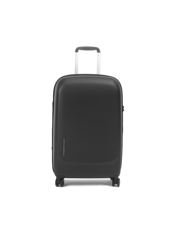 Mandarina Duck Średnia Twarda Walizka D-Drop P10KEV02651 Czarny
