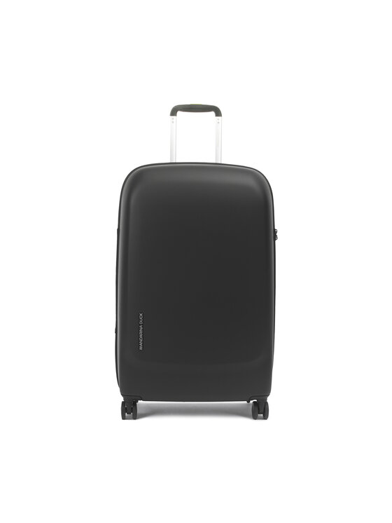Mandarina Duck Duża Twarda Walizka D-Drop P10KEV03 Czarny